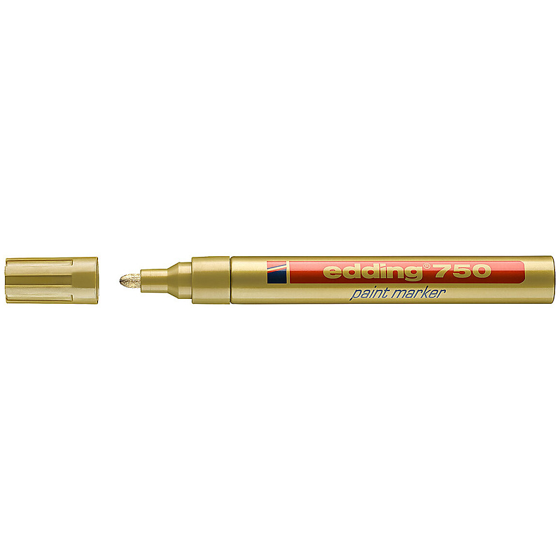 Маркер edding Paint e-750 2-4 мм круглий золотий